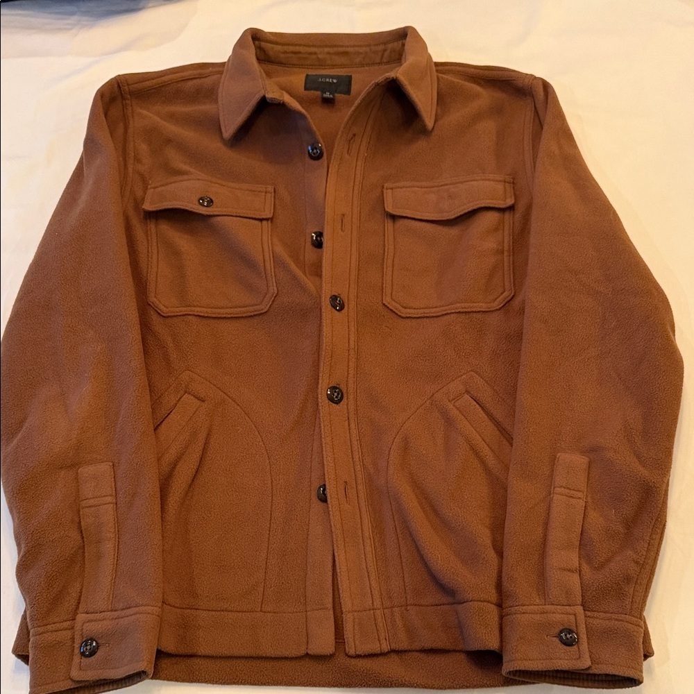 J. Crew Brown Shirt Jacket